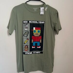 The Children's Place Green Graphic Tee